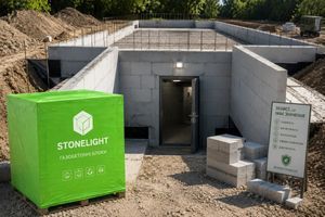 Застосування блоків автоклавного газобетону ТМ Стоунлайт у сучасних фортифікаційних спорудах &ndash; укриттях та бомбосховищах фото